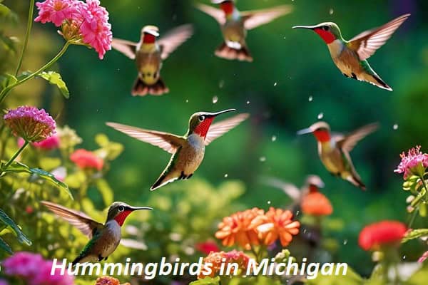 Hummingbirds in Michigan