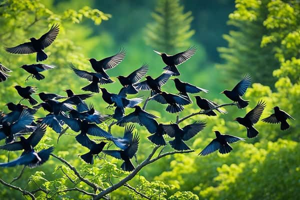 blackbirds in North America