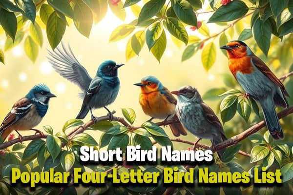 Four-Letter Bird Names