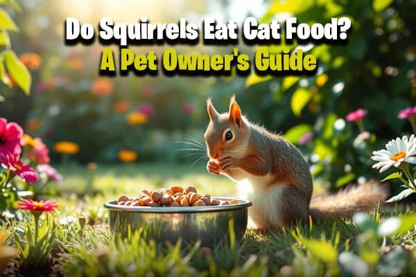 Do Squirrels Eat Cat Food