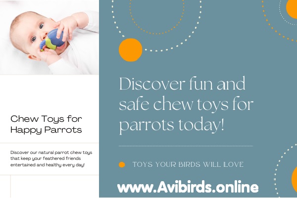 Natural Parrot Chew Toys